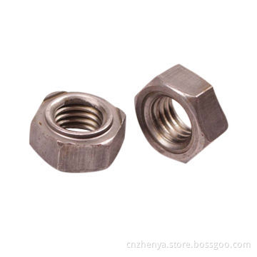 Special wheel lug nut/all metal lock nut